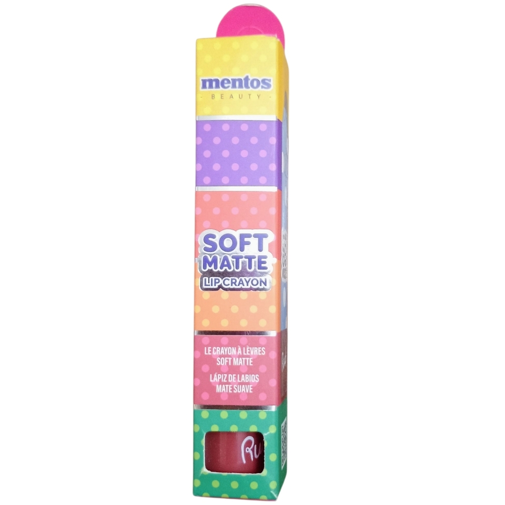 Rude Cosmetics Mentos Soft Matte Lip Crayon, Dark Cherry